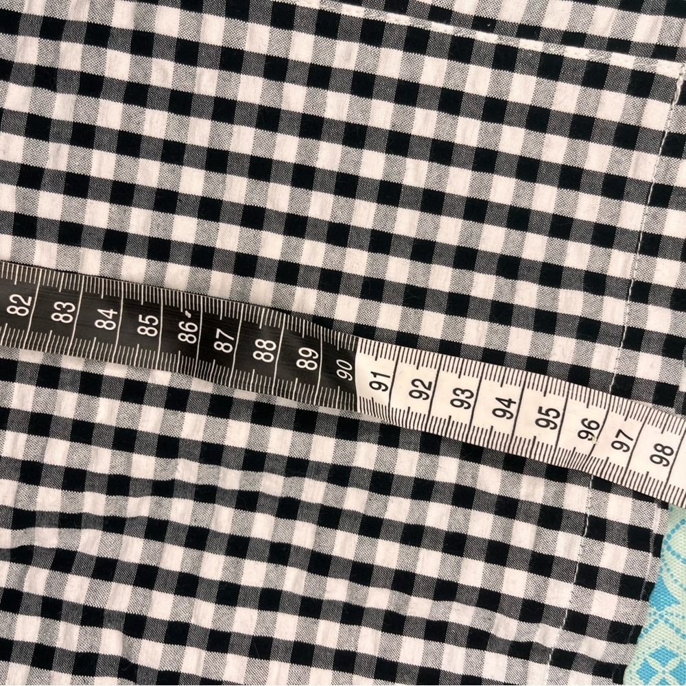 Teddy Fresh Black and White Gingham Jumpsuit with Floral Embroidery - Picture 9 of 14